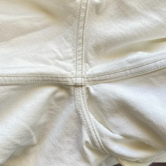 Heavy Manners Vanilla Sky Low Rise Baggy Denim White Cotton 30 NWT - Picture 5 of 9